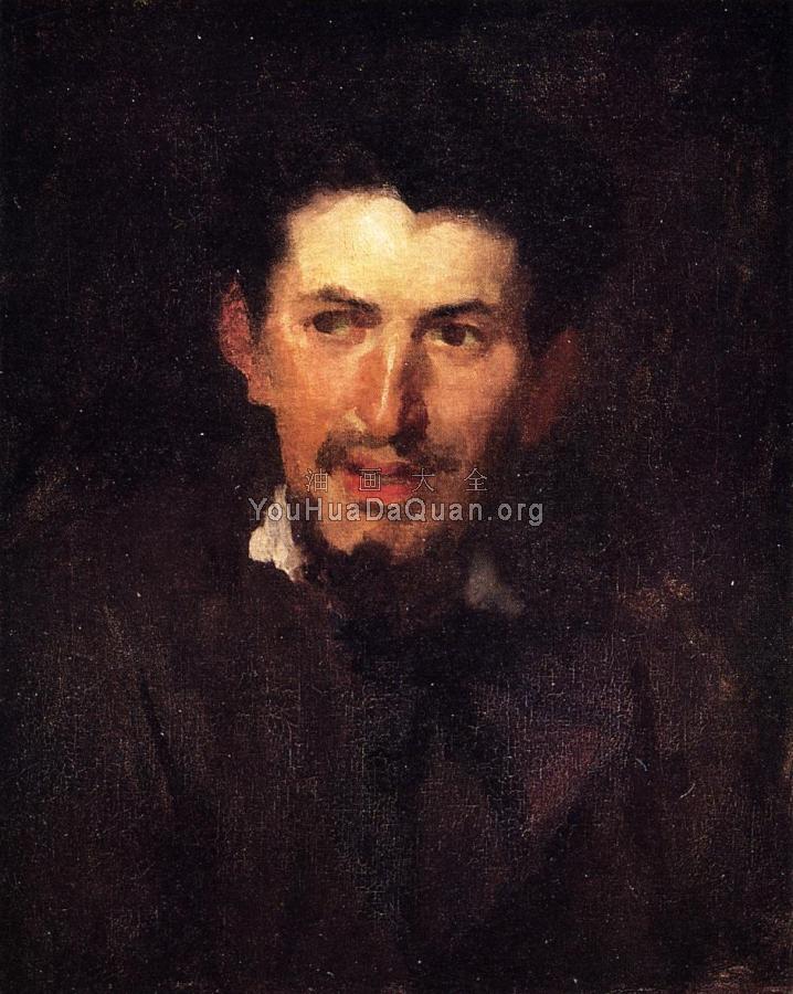 Portrait of a Fellow Artist - 弗兰克·杜韦内克
